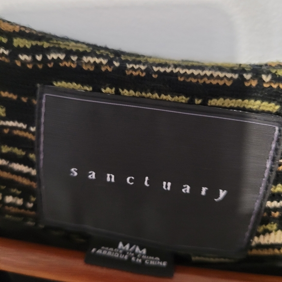 Sanctuary Knit Like Dress with Full Front Zipper & Pockets - Picture 7 of 10